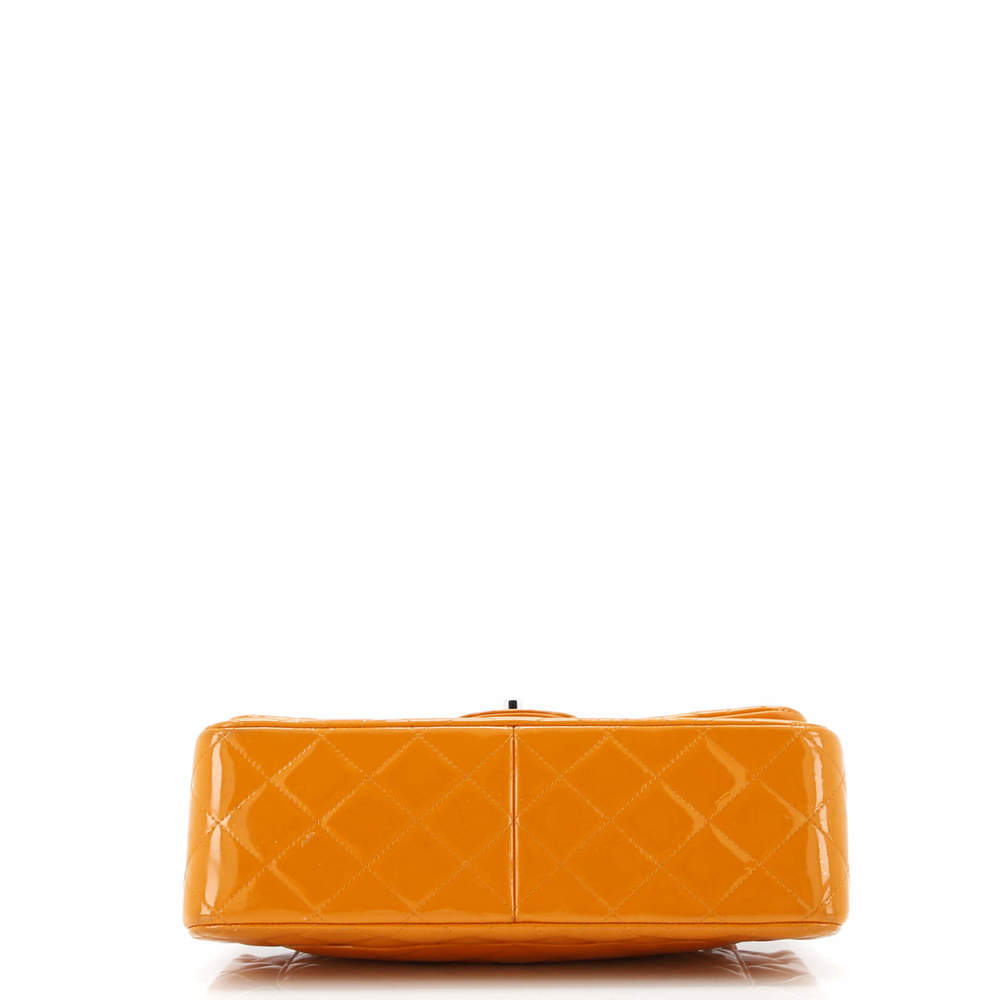 Chanel Jumbo Classic Double Flap Bag Quilted Patent - Picture 4 of 8